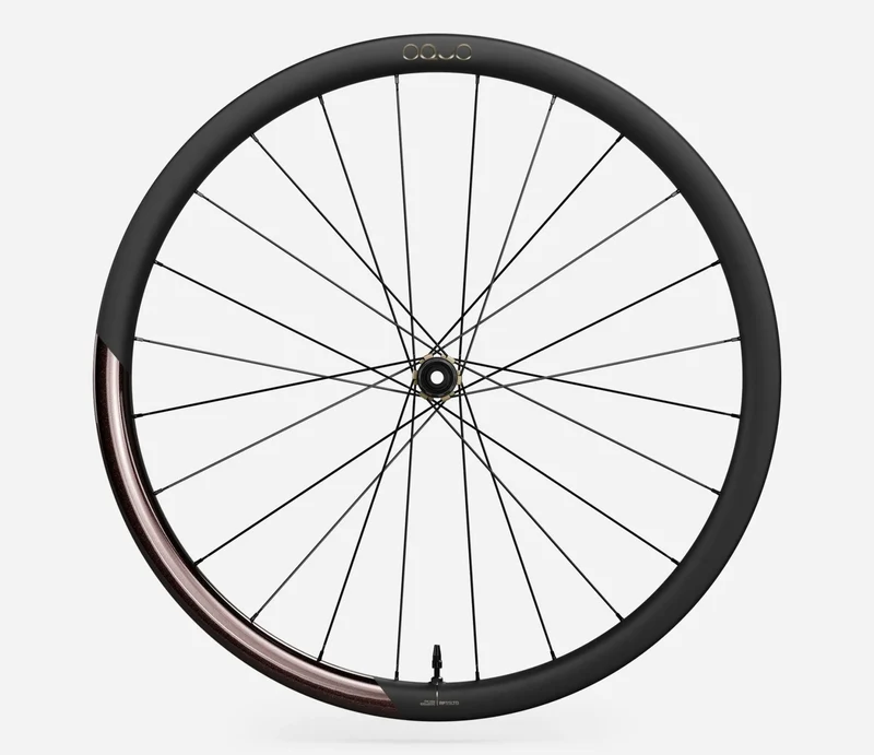 Oquo Hinterrad Gravel RP35LTD Shimano HG Burning Ashes