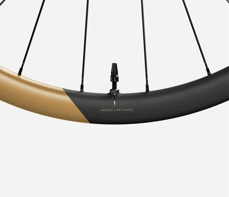 Oquo Hinterrad Gravel RP35LTD Sram XDR Metallic Golden Sand
