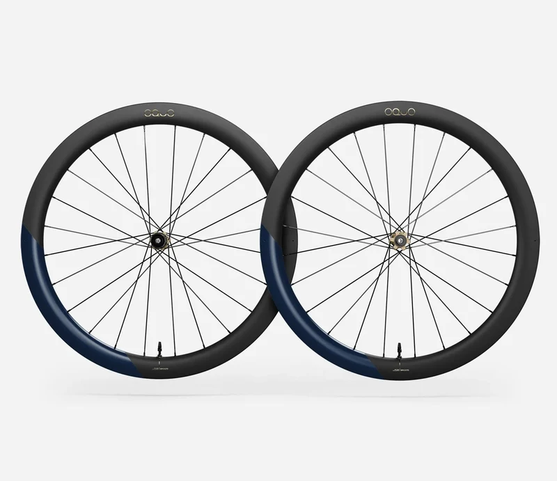 Oquo Laufradsatz Gravel RP50LTD Shimano HG Metallic Navy Blue