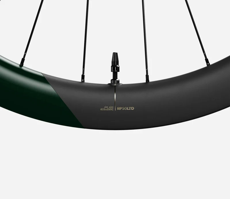 Oquo Laufradsatz Gravel RP50LTD Shimano MS Metallic Dark Green