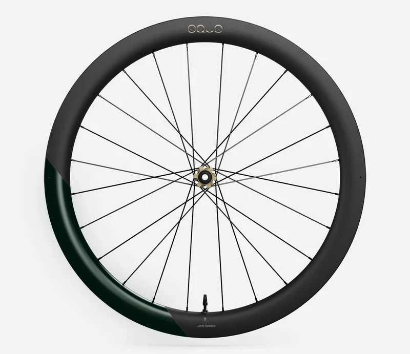 Oquo Vorderrad Gravel RP50LTD Metallic Dark Green