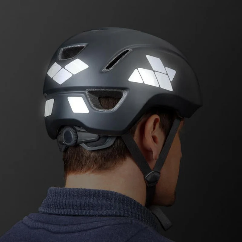 Luxshield Reflektor-Sticker Raute Klein Silber - mehr Sichtbarkeit im Stradenverkehr