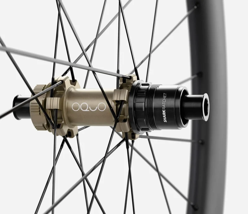 Oquo Hinterrad Gravel RP50LTD Sram XDR Metallic Mulberry