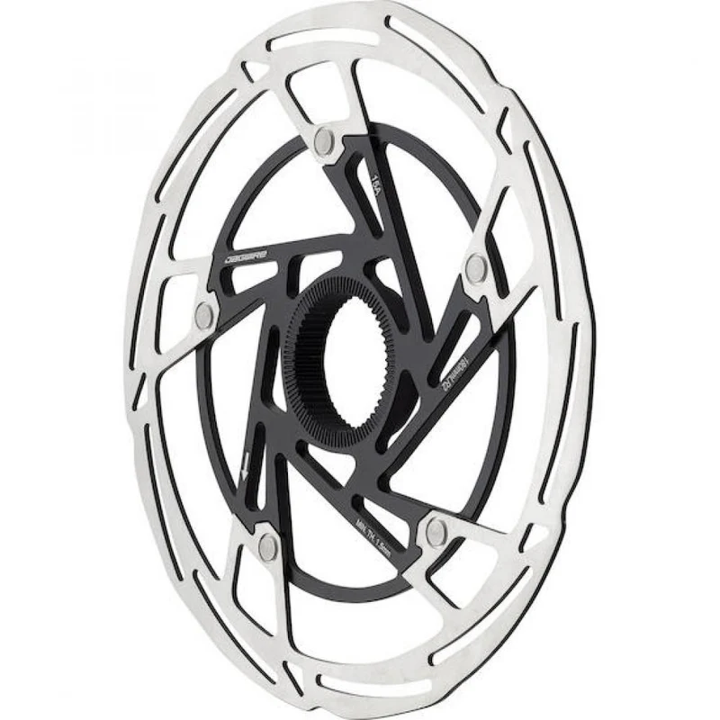 Jagwire Bremsscheibe Pro LR2 Centerlock 220 mm Silber - starke, leise Bremsleistung