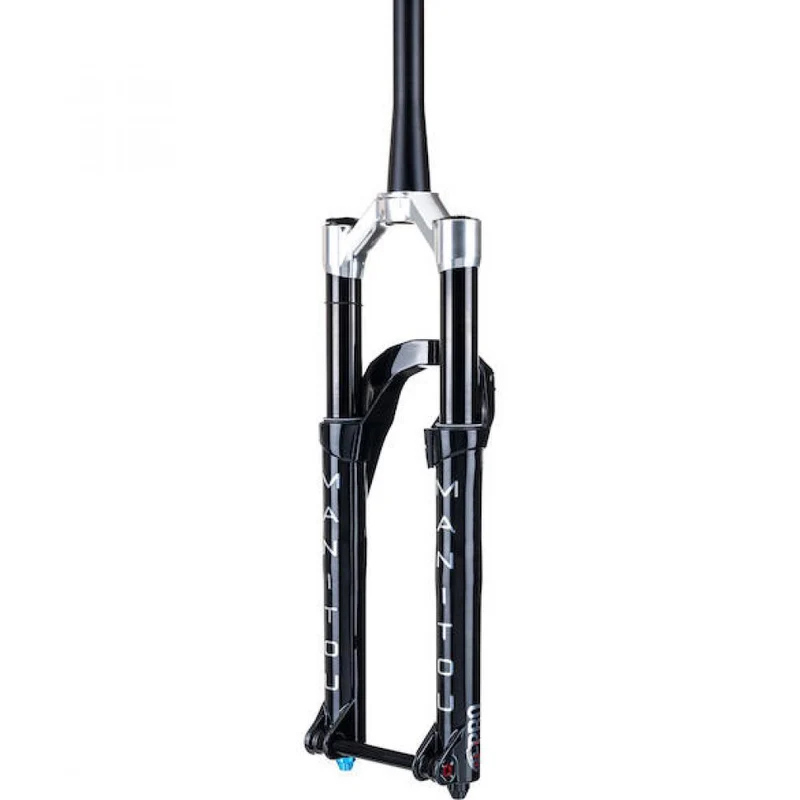 Manitou Federgabel Junit 34 Pro 24" 140 mm Schwarz/silber - High-Performance-Kindergabel für Enduro