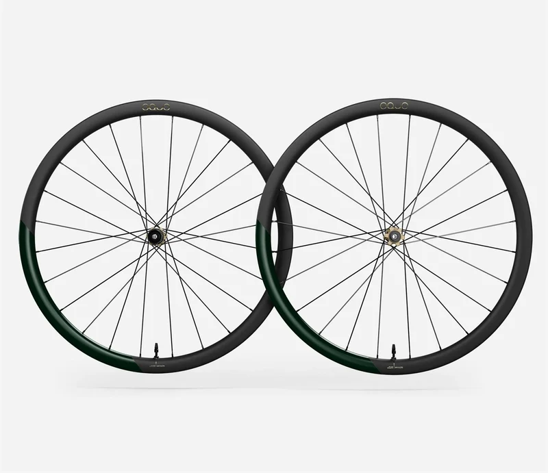 Oquo Laufradsatz Gravel RP35LTD Shimano HG Metallic Dark Green