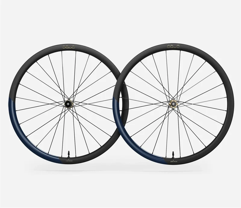Oquo Laufradsatz Gravel RP35LTD Shimano HG Metallic Navy Blue