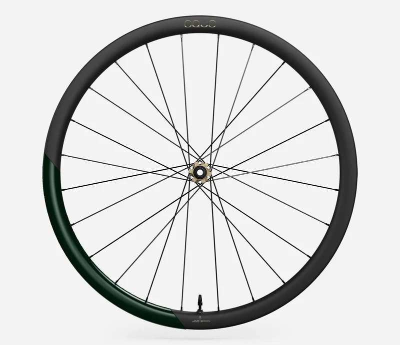 Oquo Vorderrad Gravel RP35LTD Metallic Dark Green