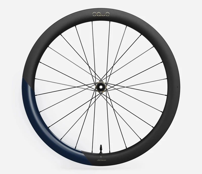 Oquo Hinterrad Gravel RP50LTD Shimano MS Metallic Navy Blue