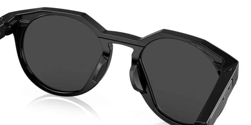 HSTN Oakley Sonnenbrille Matte Black Polished Black Linse Prizm Schwarz