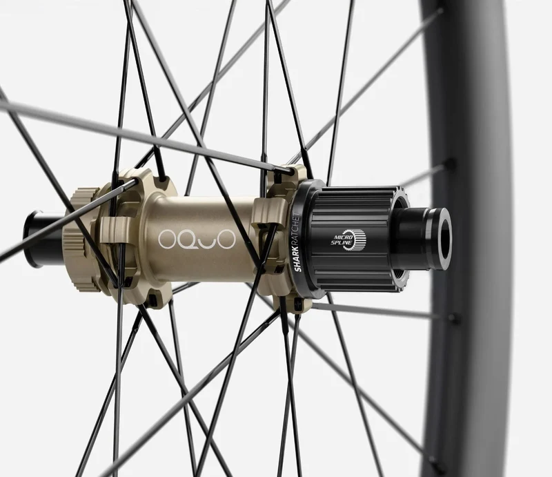 Oquo Hinterrad Gravel RP50LTD Shimano MS Cobalt Blue