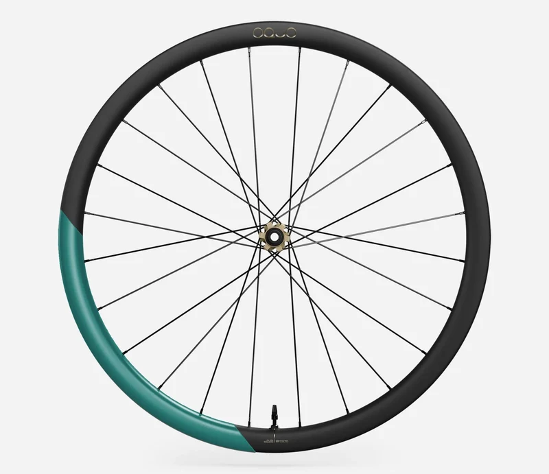 Oquo Vorderrad Gravel RP35LTD Metallic Jade