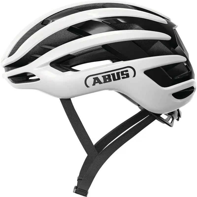 AirBreaker 2.0 Rennradhelm Abus Race Shiny White