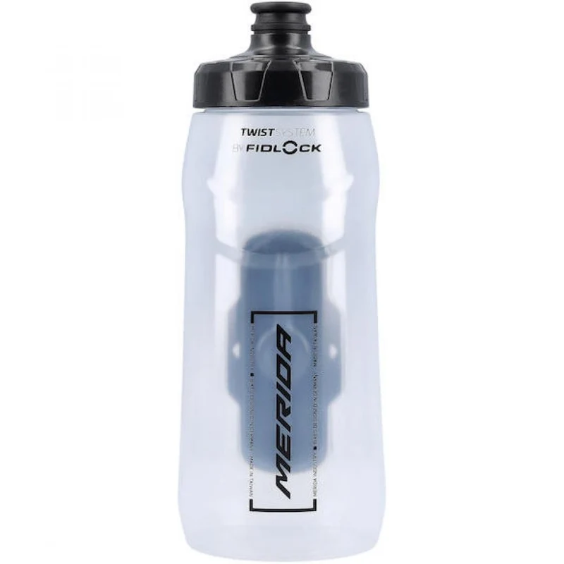 Merida Trinkflasche SWIVEL transparent 680 ml Transparent - magnetische Bike-Trinkflasche