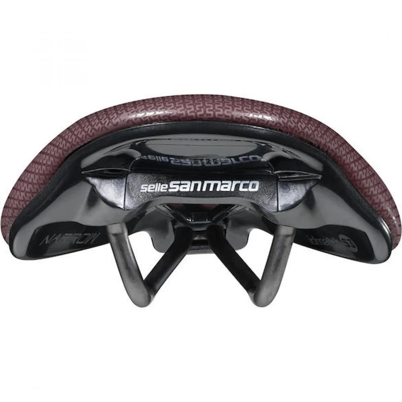 Selle San Marco Sattel Shortfit 2.0 Supercomfort Racing 140 x 255 mm Brick Red - maximaler Komfort & Performance