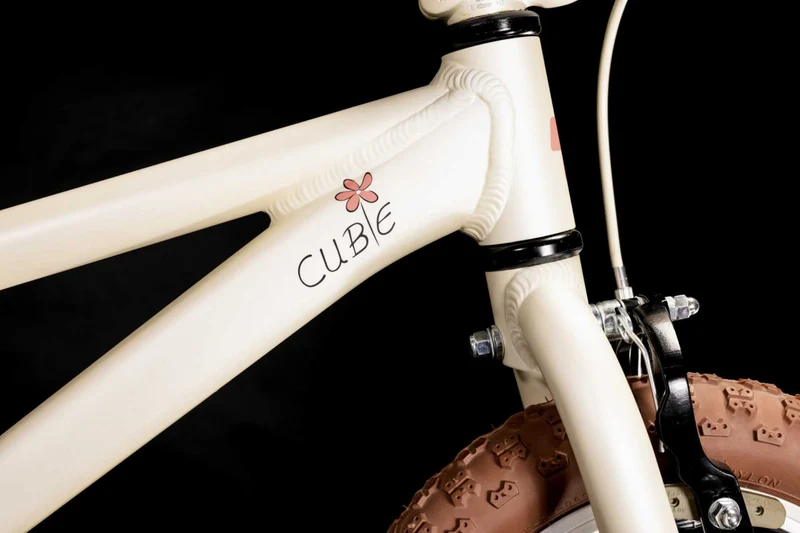 Cube Cubie 120 Kinderrad cremewhite´n´rose