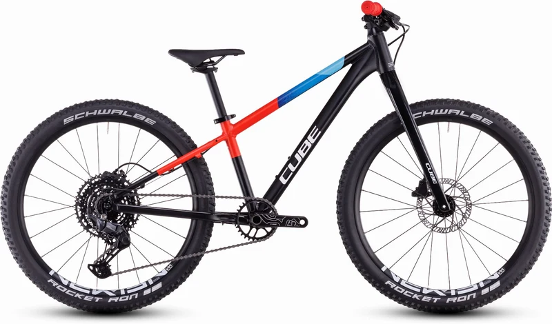 Cube Reaction 240 Pro Kinderrad Diamant 24" black´n´blue´n´red one size