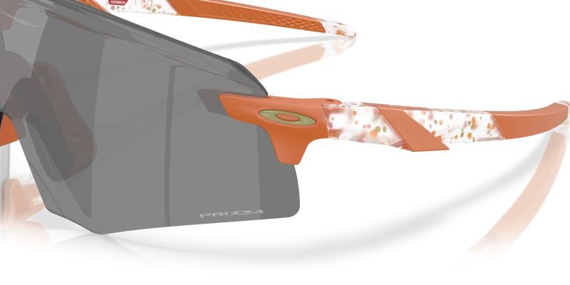 Encoder Oakley Sonnenbrille Matte Clear Terrazzo Linse Prizm Schwarz