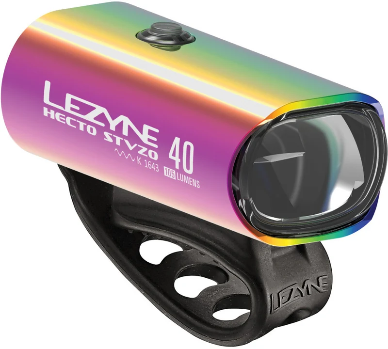 Lezyne LED Hecto Drive 40 StVZO Vorderlicht Neo Metallic