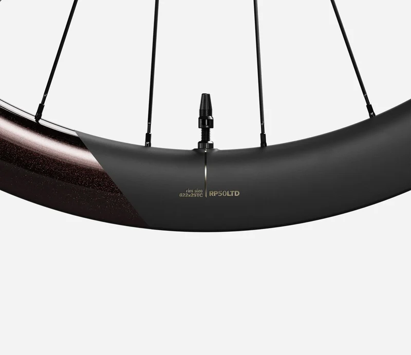 Oquo Hinterrad Gravel RP50LTD Sram XDR Burning Ashes