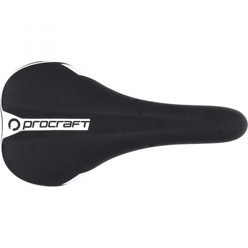 Procraft Sattel Race 278 x 140 mm Weiß - sportlicher Rennradsattel für Komfort
