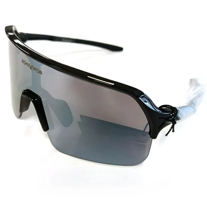 Sonnenbrille Kayak 3029 Schwarzer Rahmen/Dunkle Linse