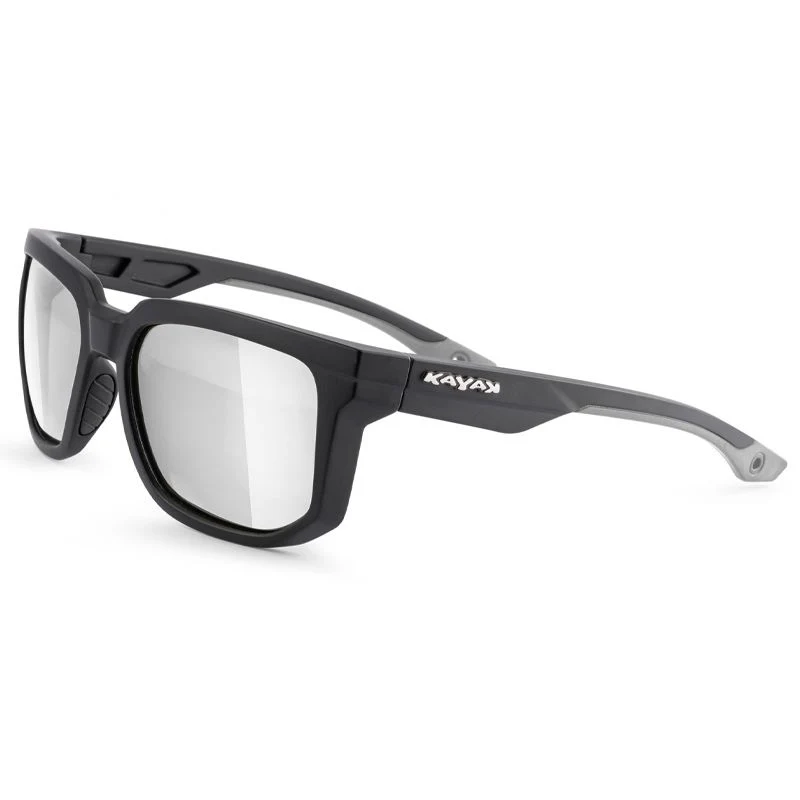Sonnenbrille Kayak 3033 Lifestyle Schwarzer Rahmen/Transparente Linse