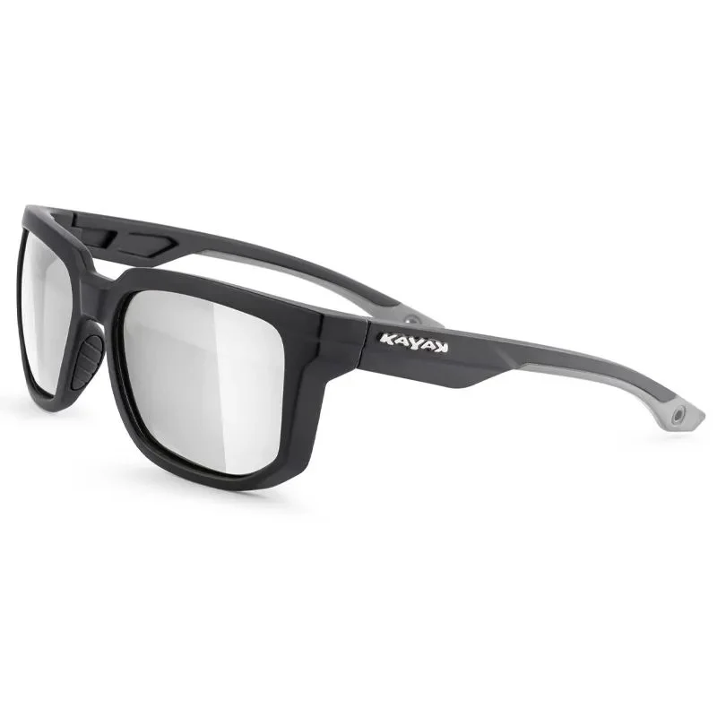 Sonnenbrille Kayak 3033 Lifestyle Schwarzer Rahmen/Transparente Linse