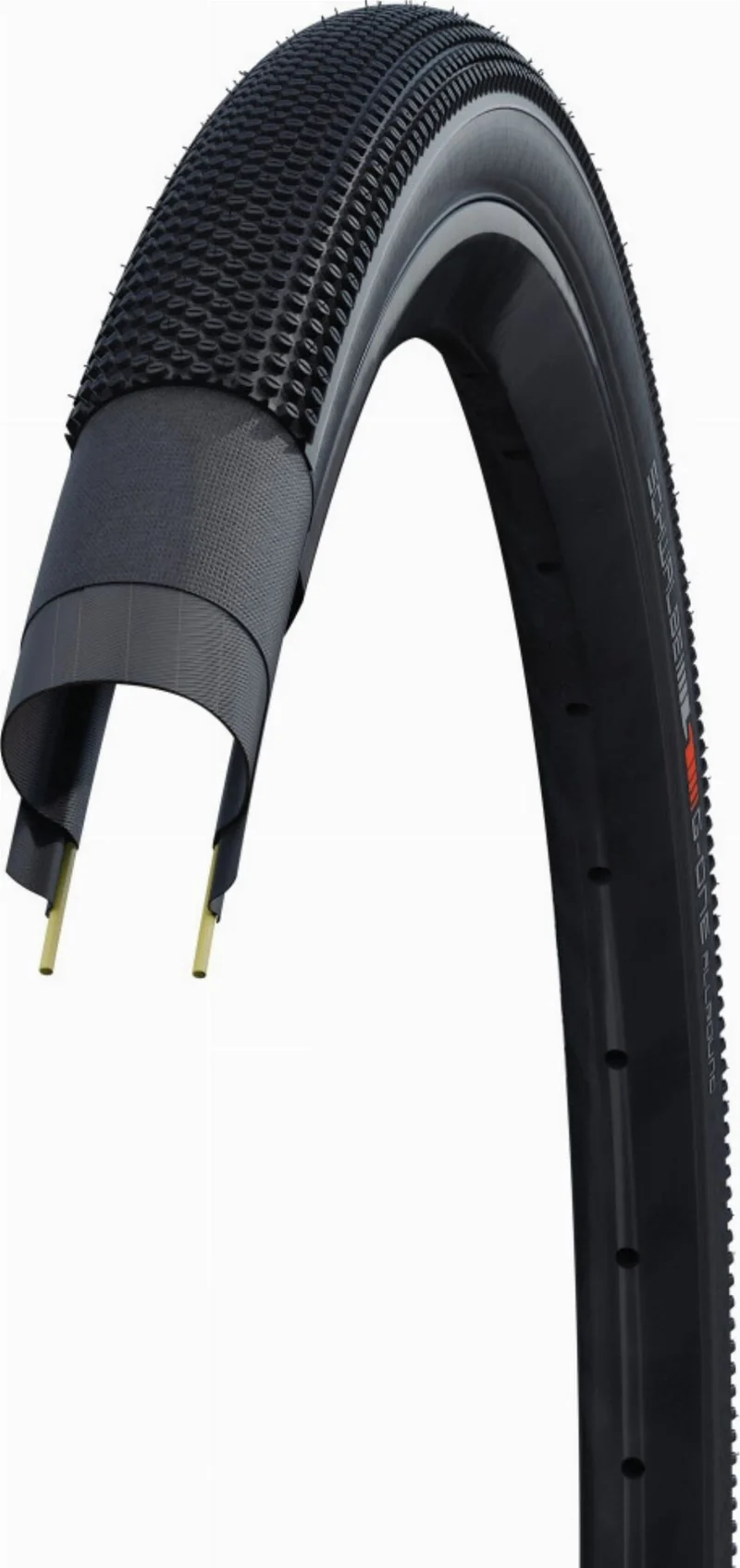 Schwalbe G-One Allround RaceGuard, Performance Line, TLR Faltreifen 28" Addix Green schwarz
