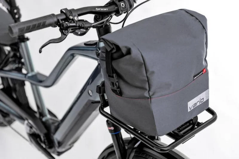 Centurion Cargo-Tasche für Frontgepäckträger Vario Grau - clevere Transportlösung