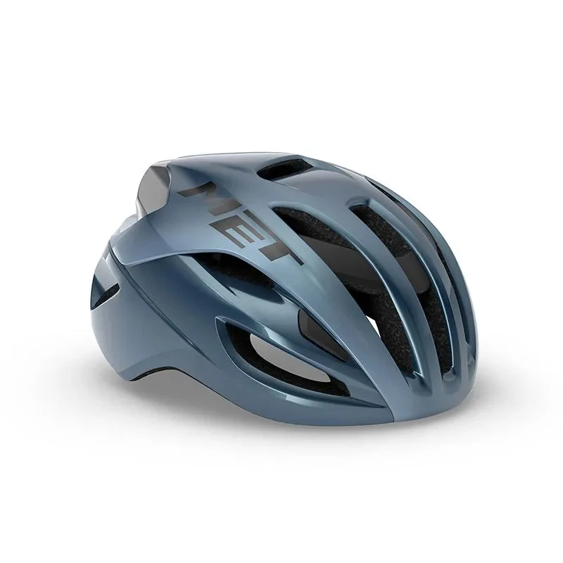 Helm Met Rival Mips Blue Navy/Silver Glow