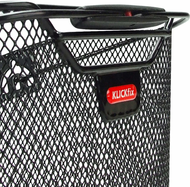 KLICKfix Citymax Gepäckträgerkorb mit KorbKlip 2 schwarz