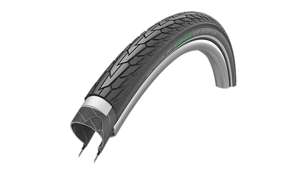 Schwalbe ROAD CRUISER PLUS PunctureGuard, TwinSkin 28" Drahtreifen Black-Reflex