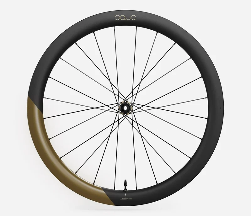 Oquo Hinterrad Gravel RP50LTD Shimano MS Metallic Olive Green