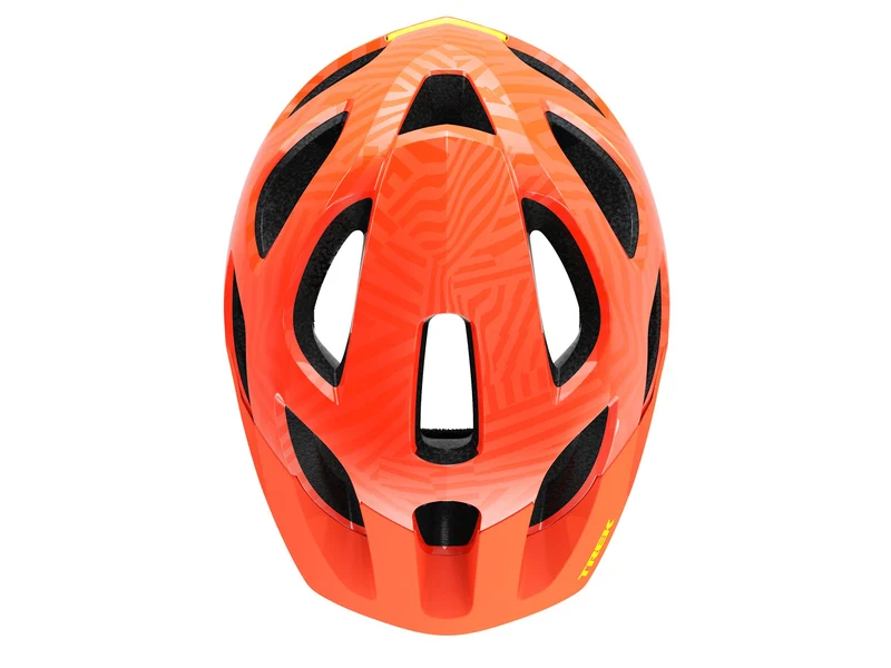 Trek Tyro Kids Helmet Radioactive Orange