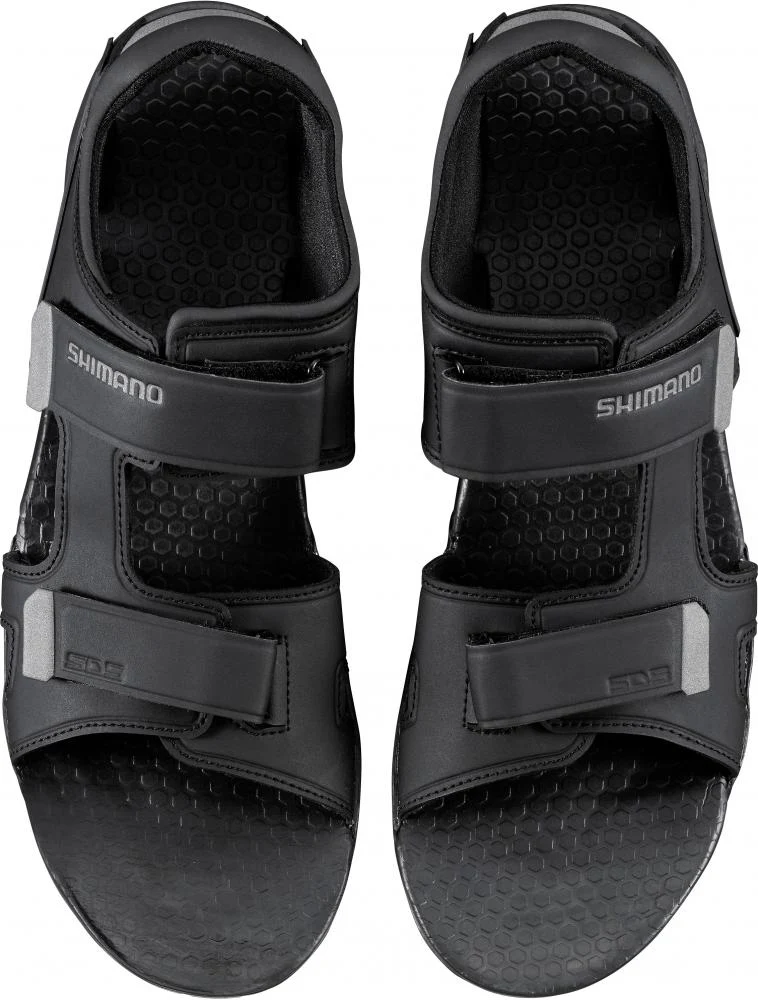 SHIMANO SD500 SPD Fahrradsandalen - Herren/Damen, Größe 41, Schwarz