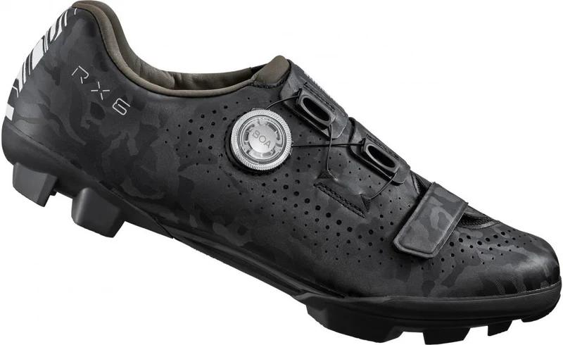 SHIMANO RX600 Fahrradschuhe Herren/Damen Gravel SPD, Größe 40, Schwarz