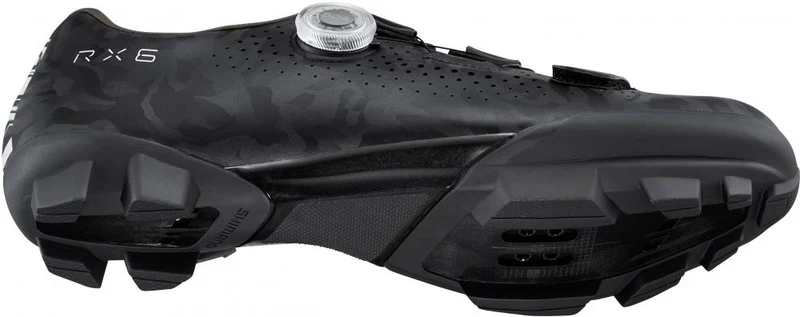 SHIMANO RX600 Fahrradschuhe Herren/Damen Gravel SPD, Größe 40, Schwarz