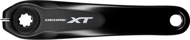 SHIMANO Kurbelarm E-BIKE SYSTEMS FC-M8050 (M8000 XT Logo) - 165 mm, Schwarz
