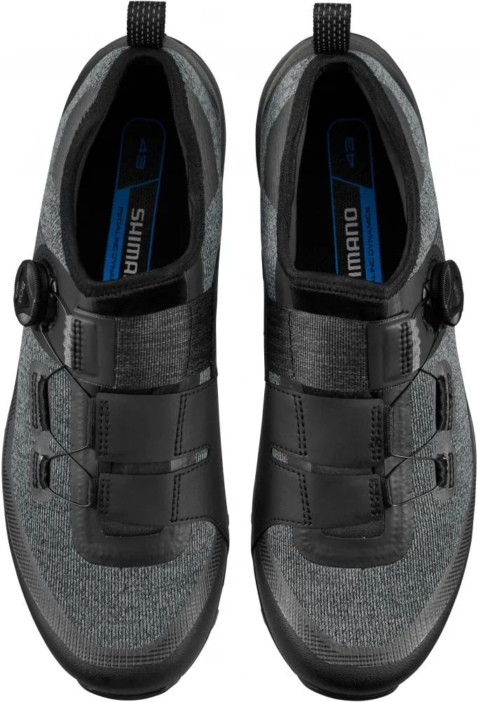 SHIMANO Fahrradschuhe ET701 Herren/Damen MTB FLATPEDAL Fahrradschuhe 41 Schwarz