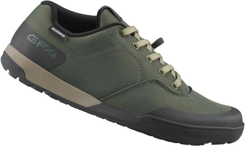 SHIMANO Fahrradschuhe GF400 MTB Flatpedal Herren Damen Größe 39 Grün