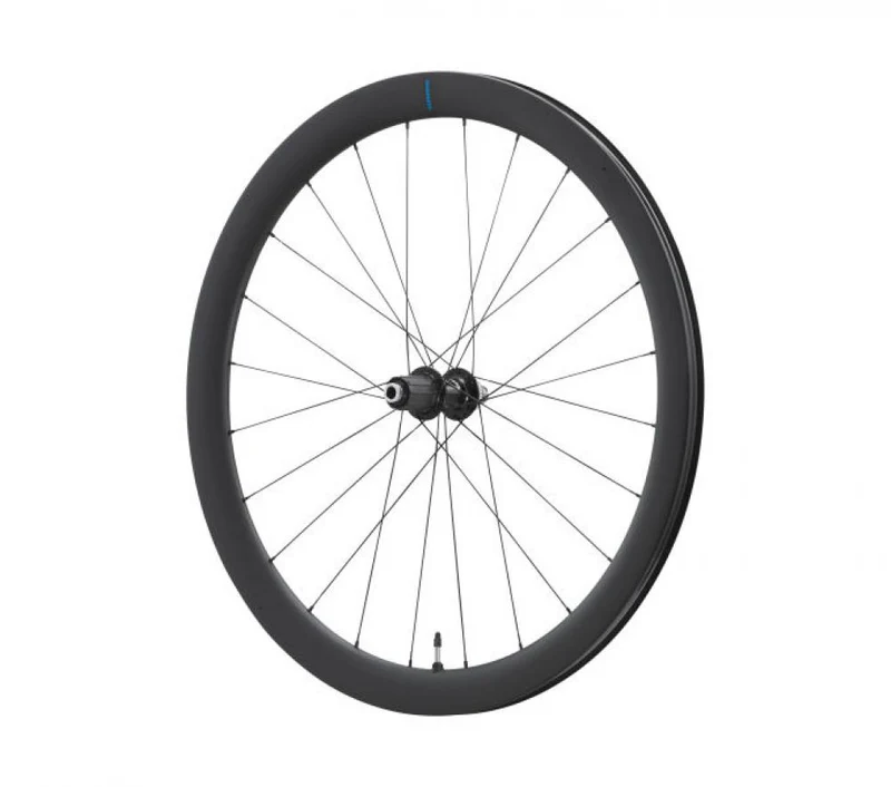 SHIMANO Hinterrad WH-RS710 C46 TL Laufrad - Rennrad Hinterrad 28" 24 Loch Center-Lock 142x12 mm