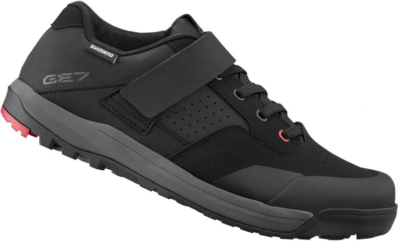 SHIMANO Fahrradschuhe GE700 MTB SPD Herren/Damen Typ - Größe 38, Schwarz