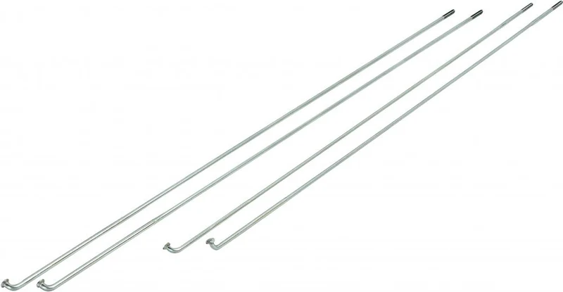 Exal SPEICHE DD 2/1,8/2 SILB, 288 mm, 100 Stk - stabile Doppeldickendspeichen