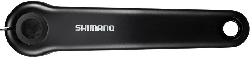 SHIMANO Kurbelarm E-BIKE SYSTEMS FC-E6100 rechts - 175 mm, Schwarz