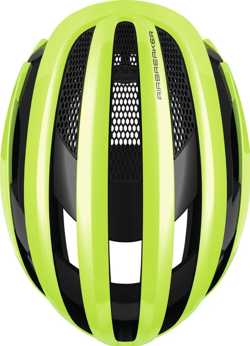 Abus Airbreaker Helm neon yellow