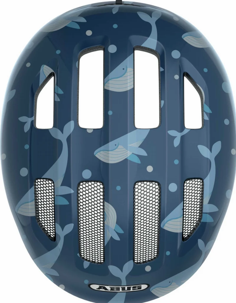 Abus Smiley 3.0 Kinder-Helm blue whale (Gebrauchtware)