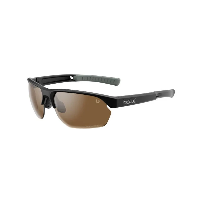 Sonnenbrille Bolle Victus Schwarz Matt Linse Phantom Braun Photochrom