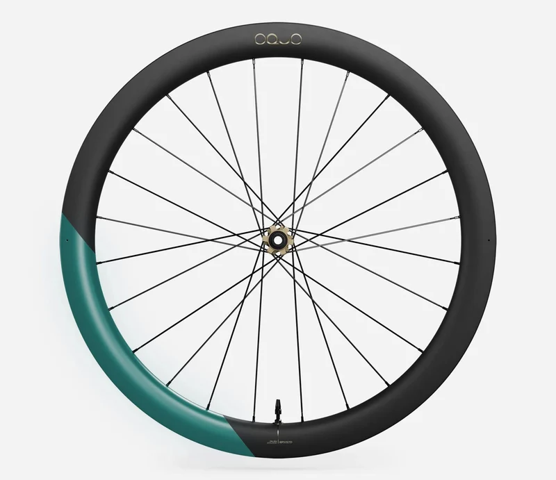 Oquo Vorderrad Gravel RP50LTD Metallic Jade