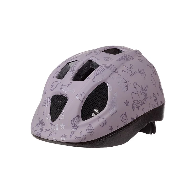Kinderhelm Polisport Fantasy Purple